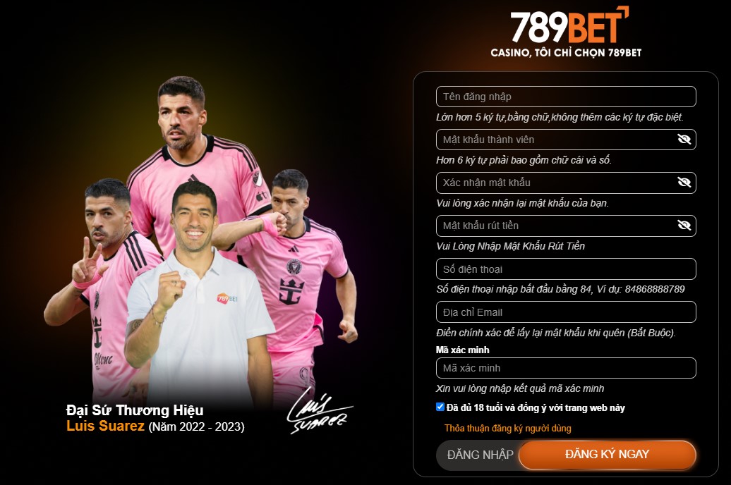 Đăng ký 789bet