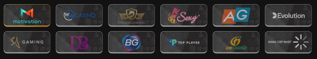 Đối tác live casino 789bet