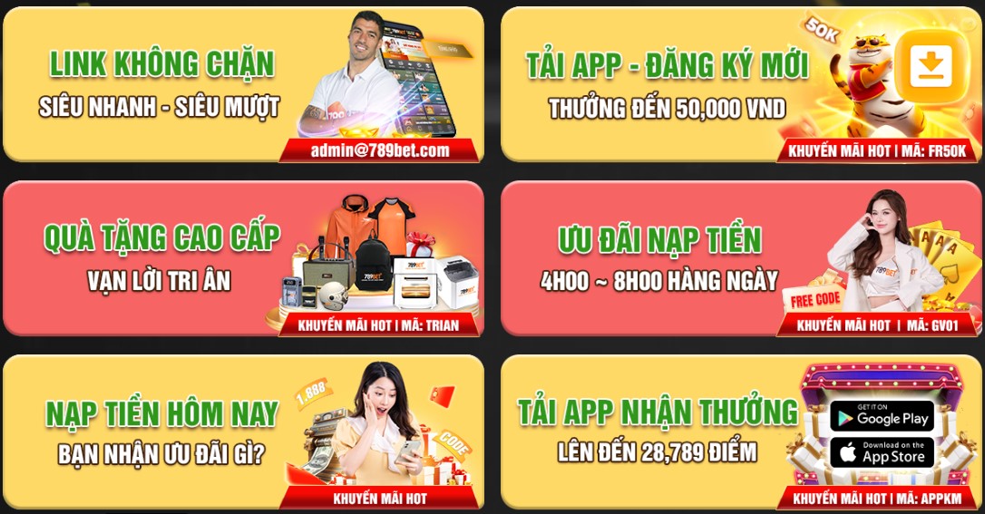 Khuyến mại hot 789bet 