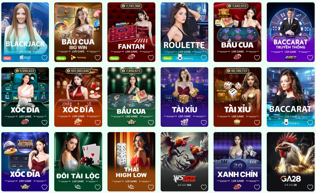 Live casino 789